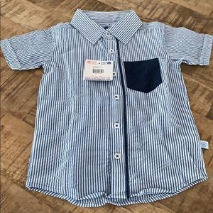 Ruffle butts/ Rugged Butts 3t seersucker shirt